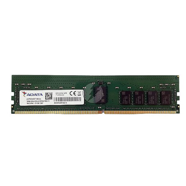 Memória RAM ADATA AI4P32NCST2-B82S 09T2Y3: DDR4, 16GB, 2Rx8, 3200AA, RDIMM