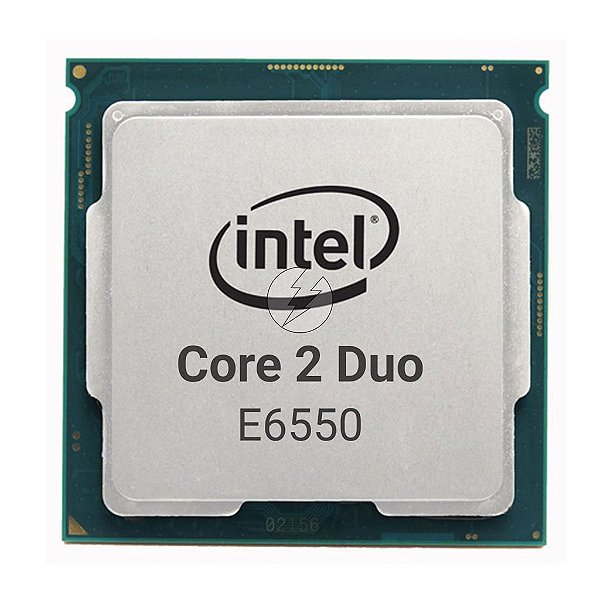 Processador Intel Core 2 Duo E6550: 2 Core, PLGA775, 2,33Ghz