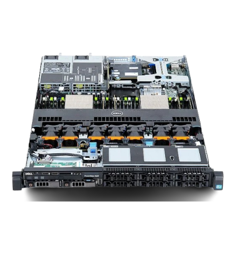 Servidor Dell R630: 2 Xeon E5-2673 V3 12 Core, 64GB, 2x HD 1TB Sata 10k + Rede Dual Sfp+ 10 Giga