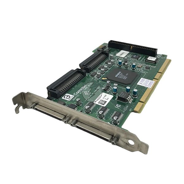 Placa Controladora SCSI Adaptec ASC-39160: 2x Ultra160, 1x PCI 64, Perfil Alto