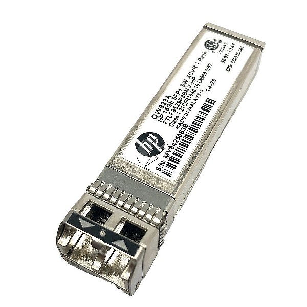Transceiver Gbic HP FTLF8529P3BNV-HP: SFP+, 10Gb, 300m, 850nm