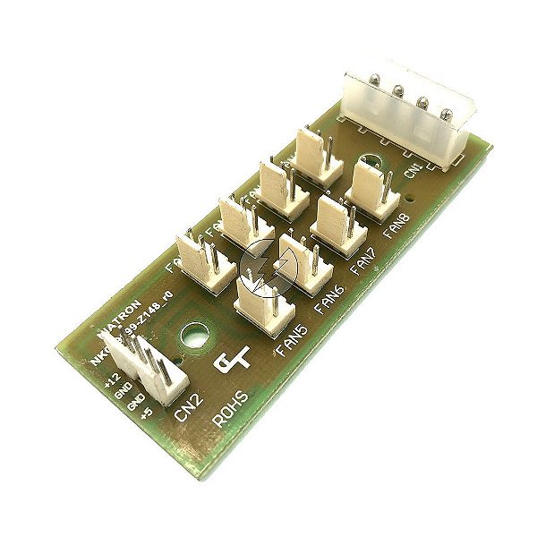 Placa Expansora Niatron NK039999Z148_R0: 8 ventiladores
