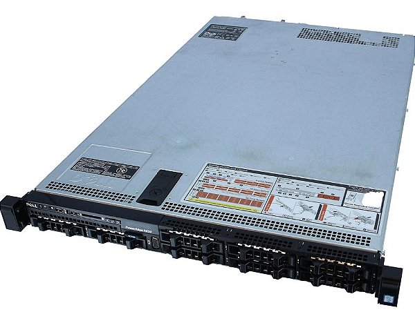 Servidor Dell R630 8B: 2 Xeon E5-2673 V3 12 Core, Ram 256Gb, 2x SSD 480Gb, Placa SFP+ 10Gb