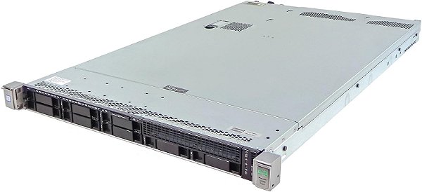 Servidor HP DL360 G9 c/ 8B 2,5": 2 Xeon 12 Core, 256Gb, 4x SSD 1.6TB SAS, 2x Fontes DC 48v, Par de trilhos