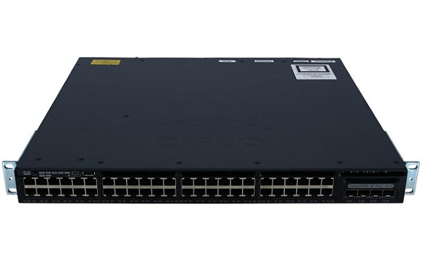 Switch Cisco WS-C3650-48PS 3650 48 Portas PoE+ 4 Sfp L3