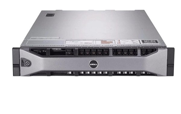 Servidor Dell R730 c/ 8 Baias 2,5": 2 Xeon E5-2673 V3 12 Core, DDR4 64Gb, 2x SSD 240GB.