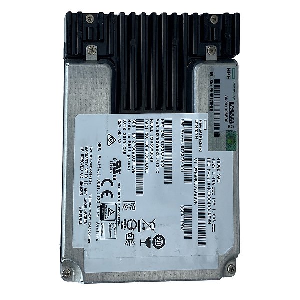 Hd SSD 400Gb 12Gbps 2.5" Sas Hp 872373-001: MO000400JWFWN