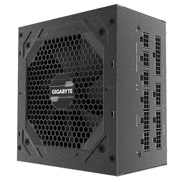 Fonte Gigabyte GP-P750GM 750W 80 Plus Gold Modular: Sem Cabo