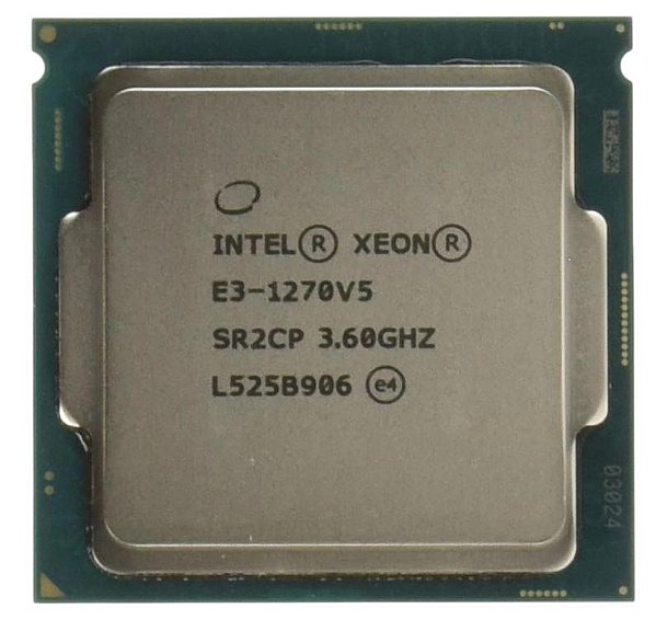 Processador Intel Xeon E3-1270 V5 3.60 Ghz 4 Núcleos Sr2lf