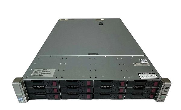 Servidor HP DL380 G9 c/ 12B: 2x E5-2673 V3 12 Core, Ram 128Gb, 2x SAS 900Gb, QSFP 40Gb