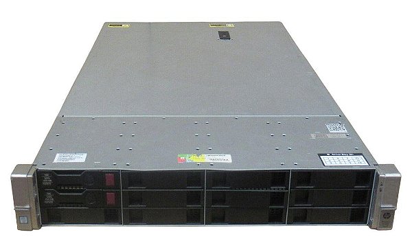 Servidor HP DL380 G9 c/ 12B: 2x E5-2673 V3 12 Core, Ram 128Gb, 2x SAS 2TB, QSFP 40Gb.