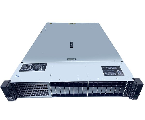 Servidor HP DL380 G10: 2x Gold 6138 20 Core, Ram 128Gb, 2x SSD 512Gb, QSFP 40Gb, 2x Fontes DC.