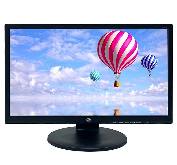 Monitor HP 22'' POL V225hz LED Wide Full HD Altura Ajustável
