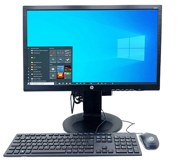 Computador All In One Hp: i5-6ª, 8GB, SSD 120GB, Monitor 22"