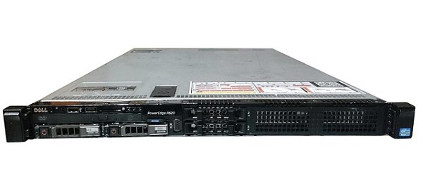 Servidor Dell R620 c/ 6 Baias de 2,5": 2 Xeon E5-2650, Ram 128 Giga, 2x SSD 512Gb