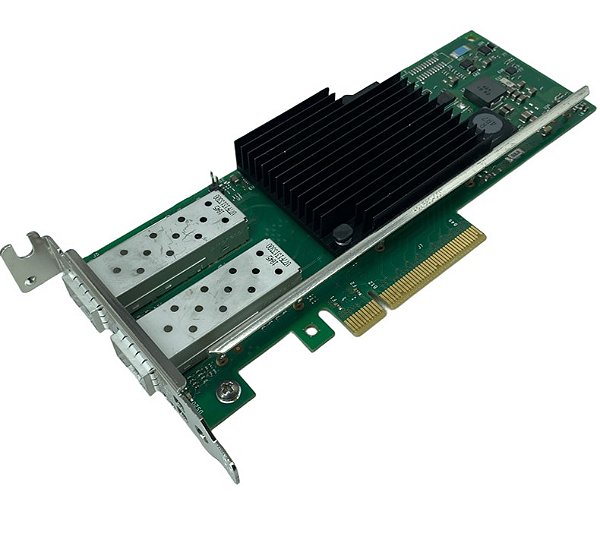 Placa De Rede 2x SFP+ 10Gb Intel X710-DA2 Dell 5N7Y5