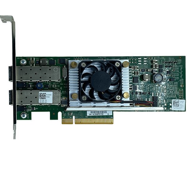 Placa De Rede 2x SFP+ 10 Giga Broadcom 57810S Dell 0Y40PH