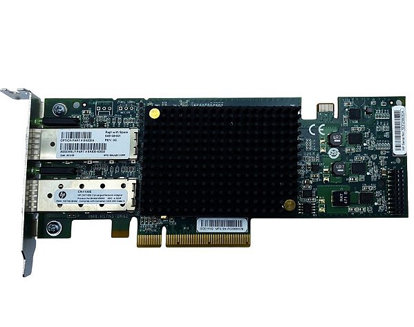 Placa De Rede 2x SFP+ 10Gb CN1110E / 649108-001