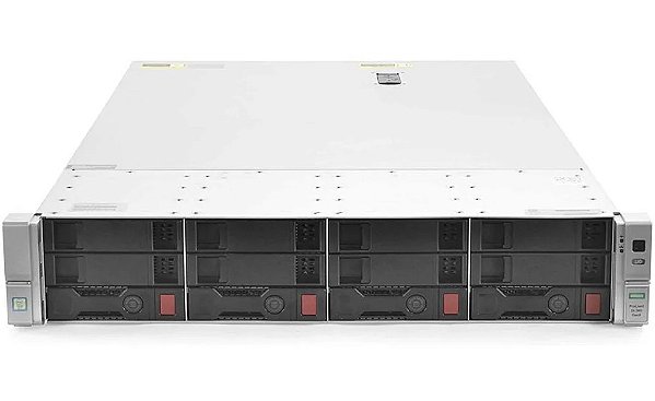 Servidor HP DL380 G9 c/ 14 Baias: 2x E5-2673 v3 12 Core, Ram 128GB, 2x SSD 1.92TB