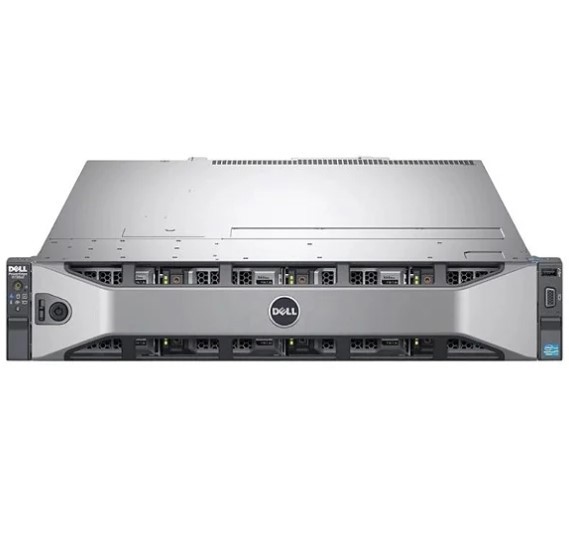 Servidor Dell R730 XD c/ 12 Baias 3,5": 2x E5-2673 V3 12 Core, Ram 128GB, 2x Ssd Sas 1.92TB