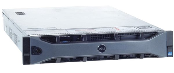 Servidor Dell R720 XD c/ 12 Baias 3,5": 2x E5-2670 OctaCore, Ram 384GB, 2x Ssd Sas 1.92Tb
