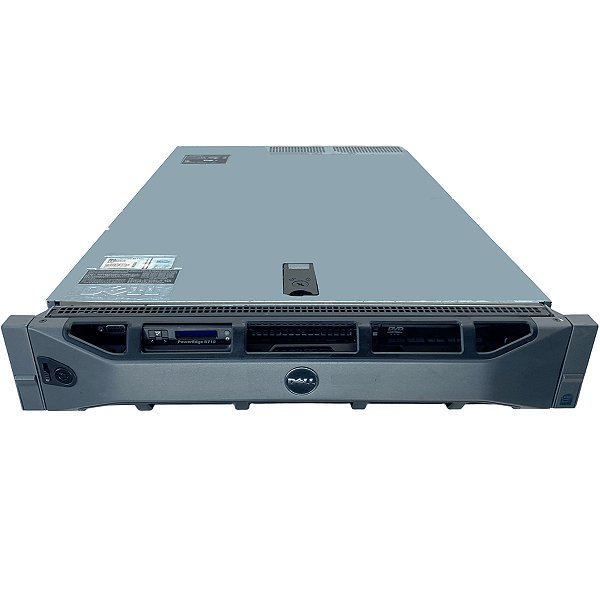 Servidor Dell R710: 2 Xeon E5520, Ram 64Gb, 2x Sas 600Gb, Trilho