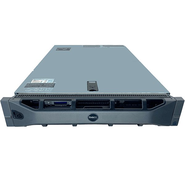 Servidor Dell R710: 2 Xeon E5520, Ram 128Gb, 2x SAS 1.8Tb, Trilho