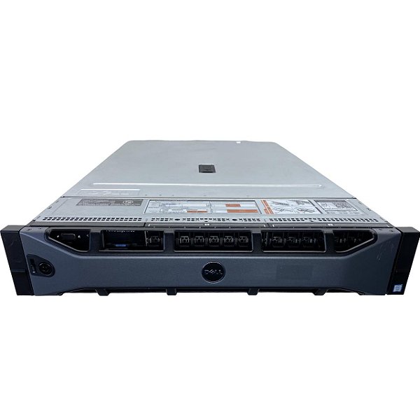 Servidor Dell R730 c/ 8 Baias 2,5": 2 Xeon E5-2673 V3, Ram 64Gb, 2x SAS 600Gb, Trilho