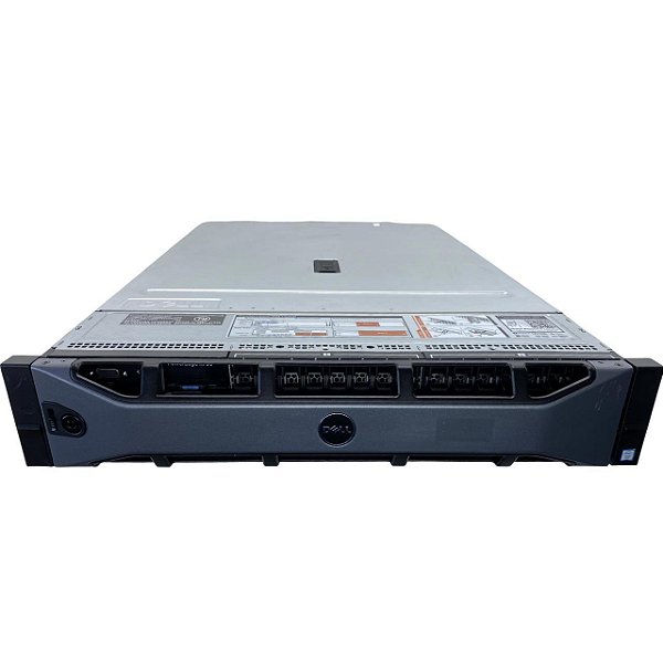 Servidor Dell R730 c/ 8 Baias 2,5": 2 Xeon E5-2673 V3, Ram 64Gb, 2x SSD SAS 1.92TB, Trilho