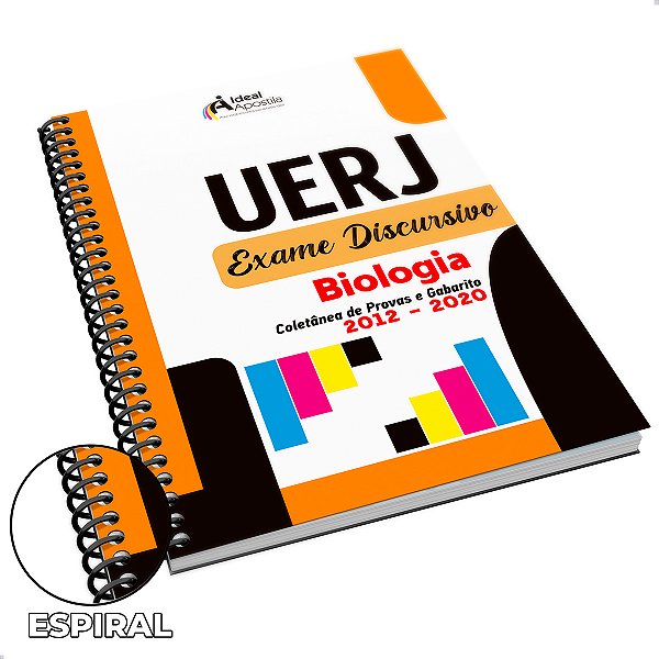 Apostila Biologia 2ª Fase UERJ Exame Discursivo 2012 a 2020 Colorida