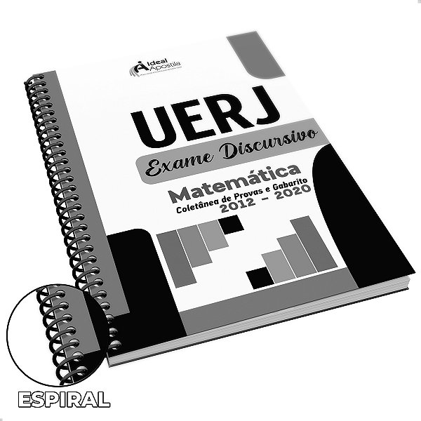 Apostila Matemática 2ª Fase UERJ Exame Discursivo 2012 a 2020 Pb