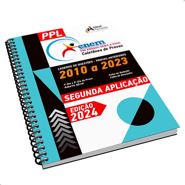 Apostila Enem Ppl 2024 Questões 2010 A 2023+ Gab Oficial
