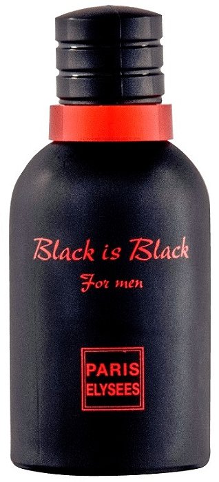 Perfume Importado Paris Elysees Black is Black EDT 100 ml