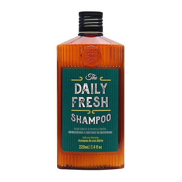 Shampoo para cabelos oleosos Daily Fresh 220ML Qod Barber Shop