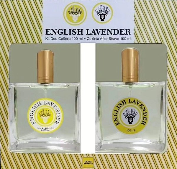 Kit Presente English Lavender Perfume + After Shave 100ml Europarfum