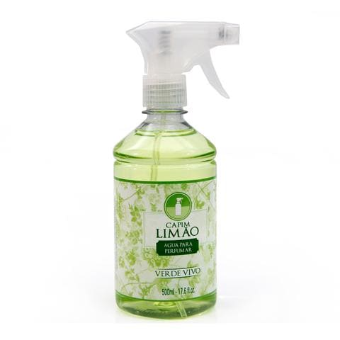 Perfume de Tecido e Roupa Capim Limão 500 ml Verde Vivo