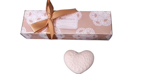 Estojo com 3 sabonetes 90gr Leite Luxo Perfumare – cheio de estilo e personalidade