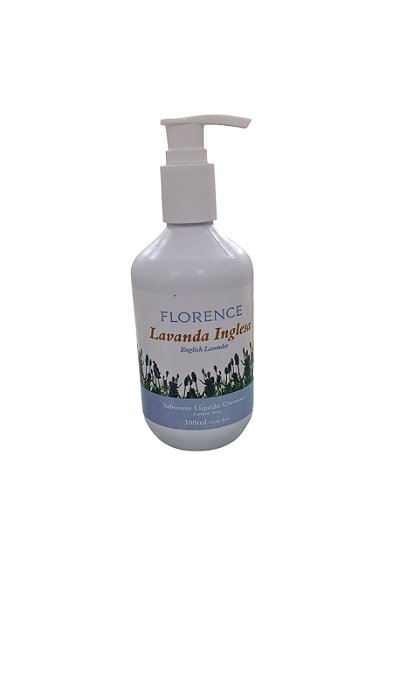Sabonete Líquido de Lavanda Inglesa 300ml Florence  – para acalmar no dia a dia