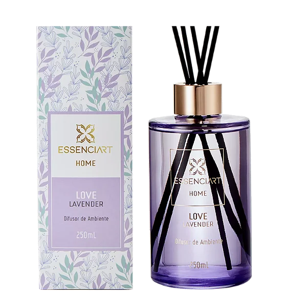 Difusor de aromas - Love Lavanda 250ml – para impressionar no dia a dia