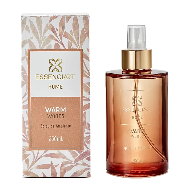 Home Spray warm wood 250ml – uma fragrância que conquista