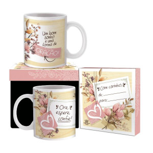 CANECA CERÂMICA ORE – ideal para oferecer com carinho