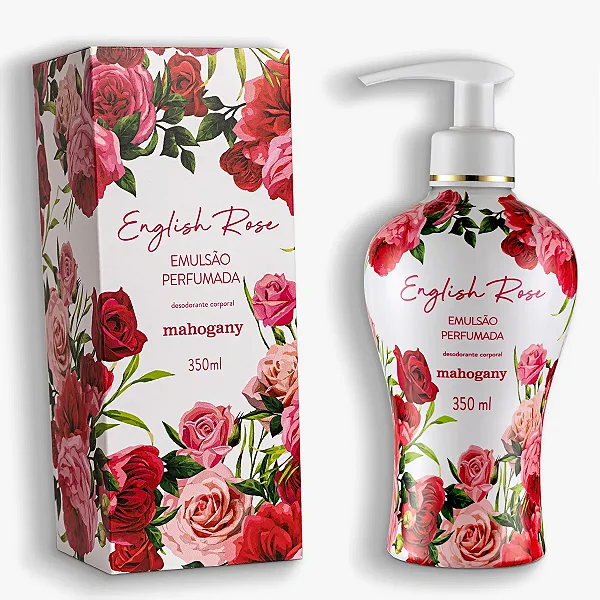 Hidratante English Rose – leveza e beleza em forma de presente