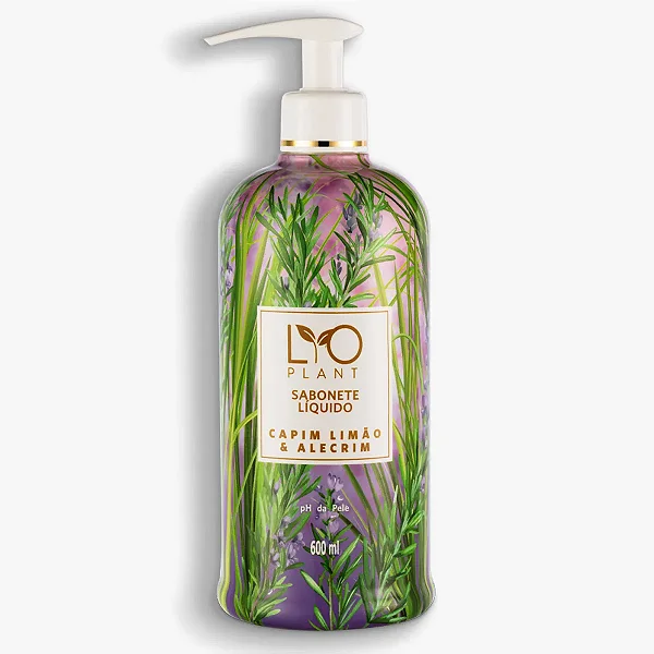 Sabonete Líquido Capim-Limão & Alecrim – um presente com significado