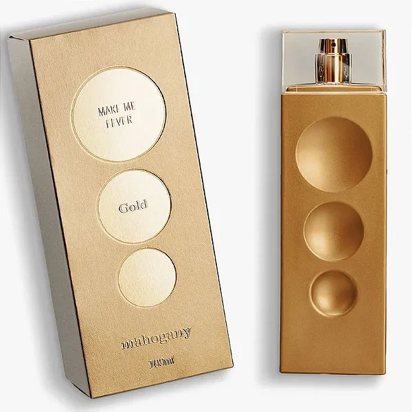 Perfume Make Me Fever Gold Mahogany 100ml – Sofisticação que marca presença