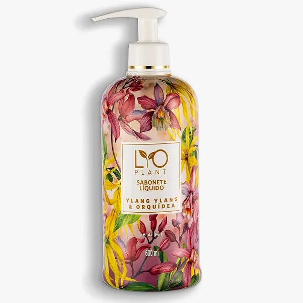 Sabonete Líquido Vegano Ylang Ylang & Orquídea – Mahogany Lyo Plant 600ml