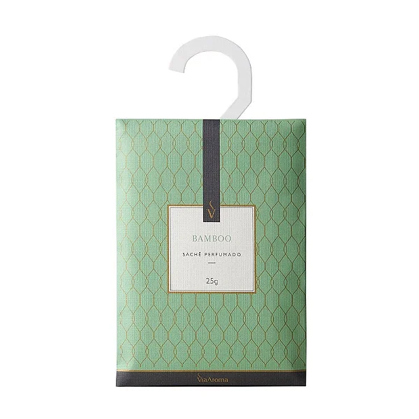 Sachê Perfumado Bamboo 25g – Via Aroma com cabide