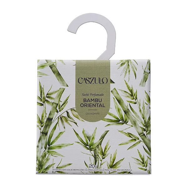 Sachê Perfumado Bambu Oriental 20g – Linha Caszulo Via Aroma