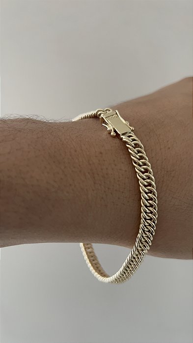 Pulseira Masculina Grummet Duplo