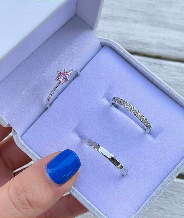 Alianças de Namoro Union Prata 950 2mm