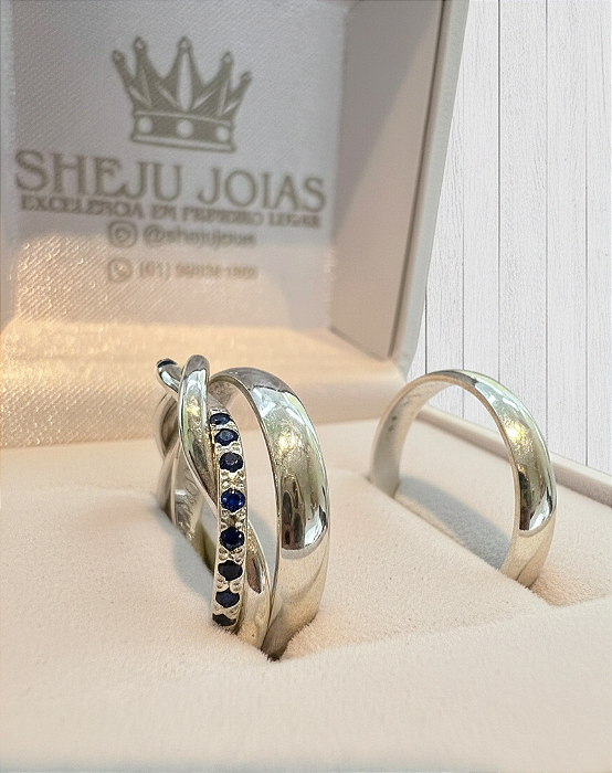 Alianças de Namoro Dream | Prata 950